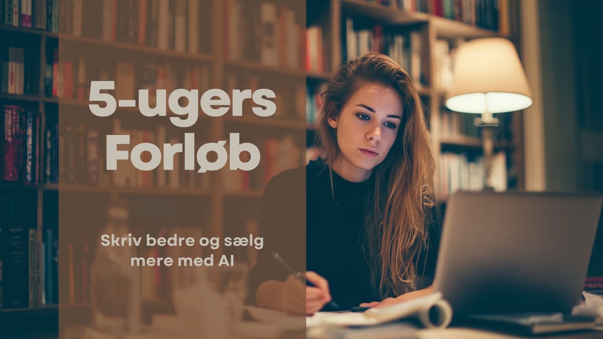 Skriv bedre og sælg mere med AI