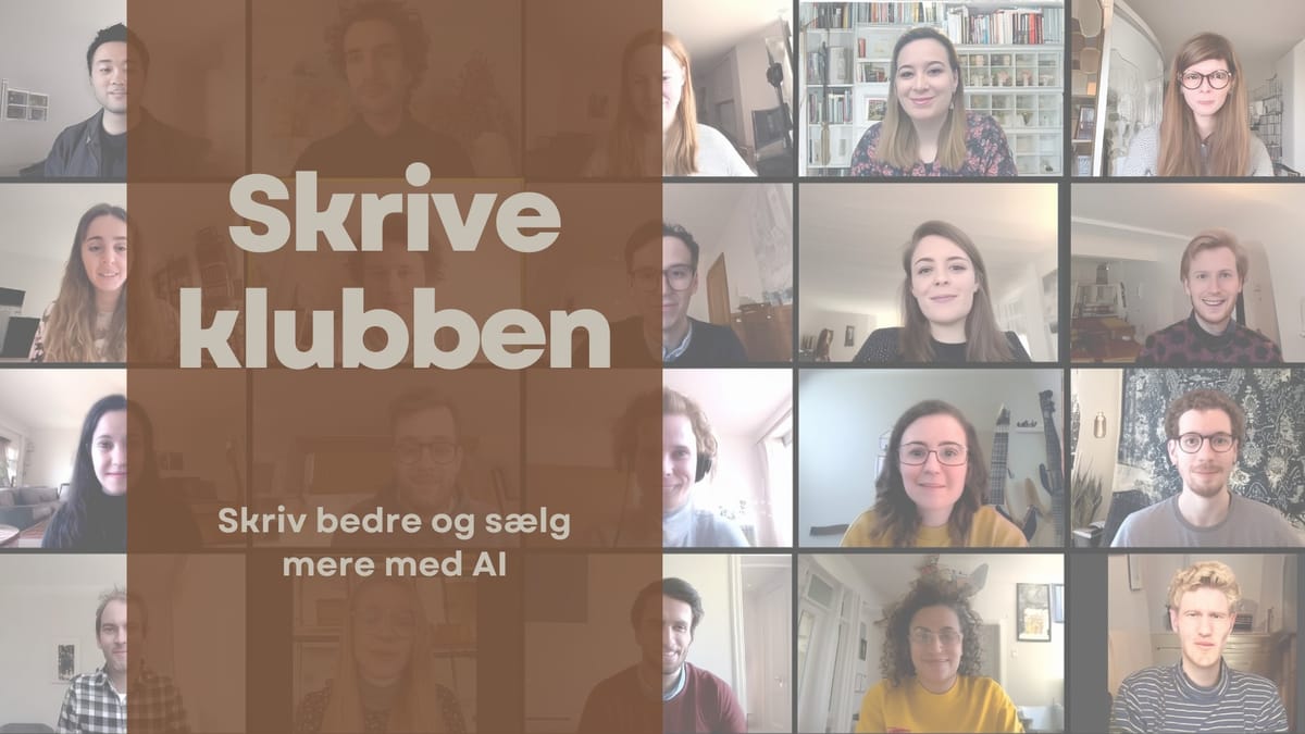 Skriv bedre og sælg mere med AI