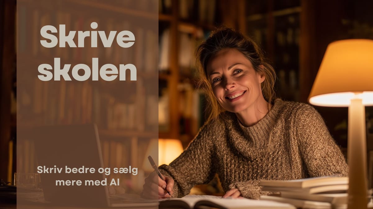 Skriv bedre og sælg mere med AI